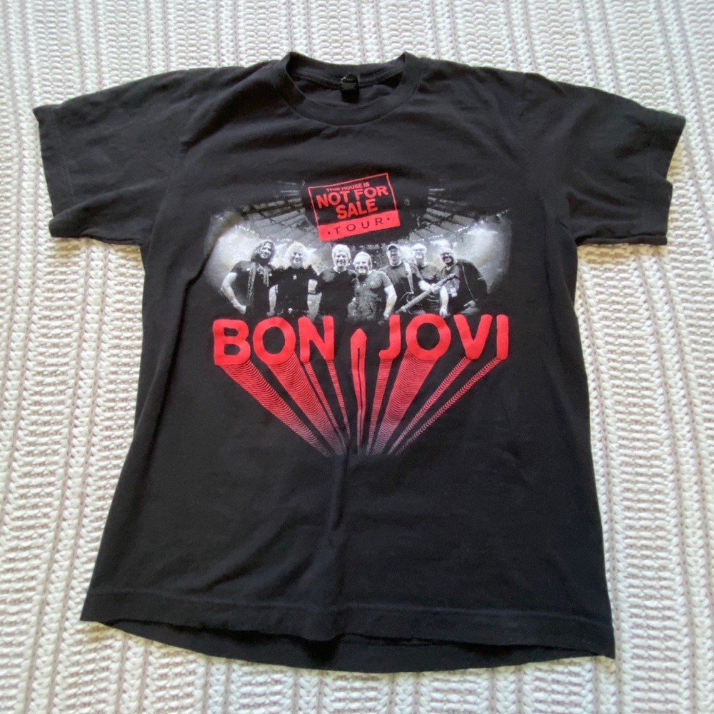 Bon Jovi Not For Sale Tour Shirt Size S